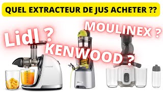 MEILLEUR EXTRACTEUR DE JUS 2023 choisir et avantages dune centrifugeuse Silvercrest Lidl moulinex [upl. by Nosnah138]