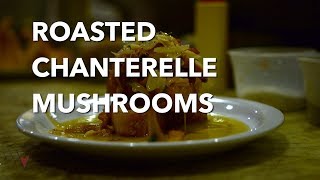 Roasted Chanterelle Mushrooms Recipes  quotV is for Vinoquot wine show [upl. by Mir]