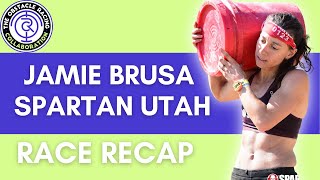 Spartan Race Utah 2021 Race Recap  Jamie Brusa [upl. by Adidnac557]