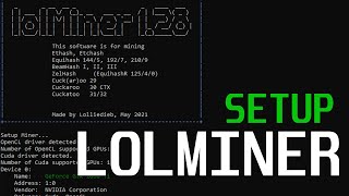 How To Start Mining with LolMiner [upl. by Ayam672]