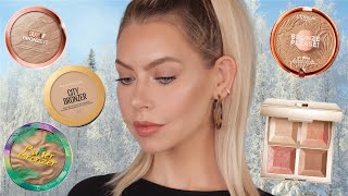 THE BEST BRONZERS OF 2019 MOSTLY DRUGSTORE  BrittanyNichole [upl. by Kcirddec670]