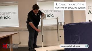 Caremed mattress carrier trolley  made in the UK so short leadtimes [upl. by Kralc]