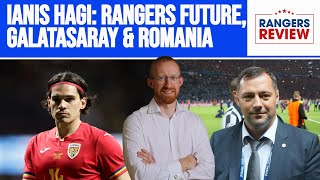 Ianis Hagi  Rangers future Galatasaray and Romania expectations [upl. by Leund]