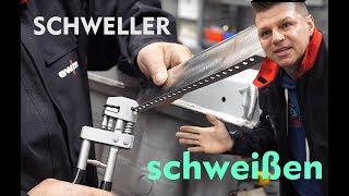 Auto Schweller reparieren und schweißen  KFZ Tutorial [upl. by Rehpotsihc]