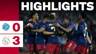 Next stop semifinals 🚏 Highlights De Graafschap  Ajax  KNVB Beker [upl. by Acinonrev]