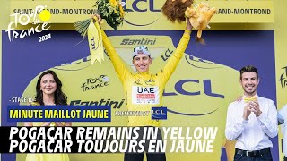 LCL Yellow Jersey Minute  Stage 10  Tour de France 2024 [upl. by Gerri]