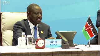 President Ruto Insist on Building SGR that will open up Trade Connection within Africa ebrunews [upl. by Dasie]