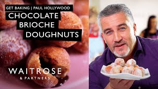 Paul Hollywoods Chocolate Brioche Doughnuts  Waitrose [upl. by Eiramaliehs552]