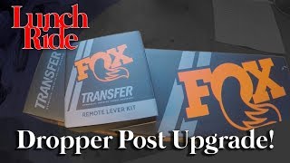 Fox Factory Transfer Dropper Post Installation [upl. by Ylsew350]