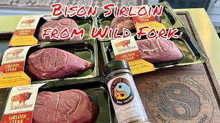 Bison Sirloin Steaks From Wild Fork Cooked Sous Vide and Seared [upl. by Rakel533]