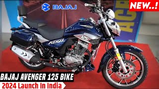 Bajaj Avenger 125cc bike Launched In India💥Price Specs Features MileageAvenger bike india 2024 [upl. by Lzeil939]