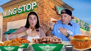 Brits Try WINGSTOP for the first time From Texas [upl. by Anderer]