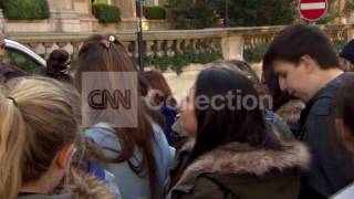 JUSTIN BIEBER WAVES TO FANS IN THE UK [upl. by Yrrat336]