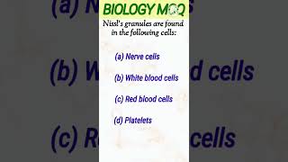 Nissl’s granules areneetbiologymcqsbiologymcqs [upl. by Gauldin]