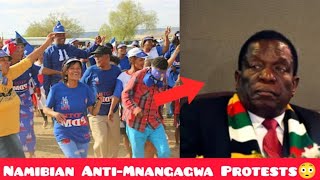 Namibias Deadly Protest Against Mnangagwa Influence 😳 [upl. by Ikairik]