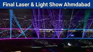 Final Laser amp Light Show In Narendra Modi Stadium Ahmdabad  World Cup 2023 Closing Ceremony [upl. by Halbeib461]