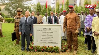 Le Capitaine Ibrahim Traoré lance la construction d’une unité de production d’argile calcinée [upl. by Shanks518]