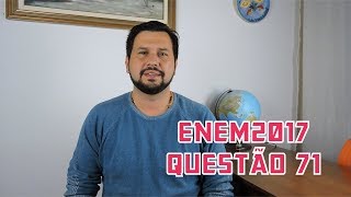 RESOLUÇÃO COMENTÁRIOS ENEM 2017 QUESTÃO 71 BELO MONTE EFICIÊNCIA ÁREA ALAGADA [upl. by Menedez]