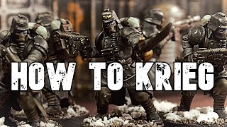 How to paint Death Korps of Krieg Veteran Guardsmen Warhammer 40k [upl. by Jarrid]