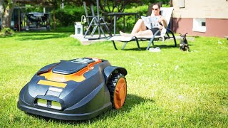 Top 5 Best Robotic Lawn Mowers For Large Yards [upl. by Anabahs]