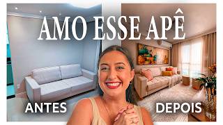 AMEI ESSE APARTAMENTO ELEGANTE E CHEIO DE PERSONALIDADE  DECORAÇÕES REAIS 47 [upl. by Toddy]