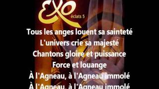 EXO ÉCLATS 5  À lAgneau Avec Les Paroles [upl. by Ballman]