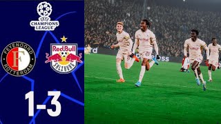 Feyenoord vs Salzburg  Highlights  Champions League 2024  rb salzburg vs feyenoord [upl. by Nyla400]