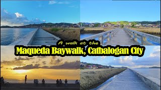 A Walk To Maqueda Baywalk Catbalogan City Samar [upl. by Norehs]