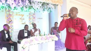 Twina Herbert Performs SABISANIRA at Tonny and Tendos Wedding [upl. by Marwin]