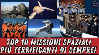 Top 10 Missioni Spaziali Più TERRIFICANTI Di Sempre 😱 [upl. by Eima866]