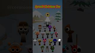 Horror Sprunki Christmas Treeincrediboxsprunki sprunki sprunkimod christmas shrot [upl. by Darreg]