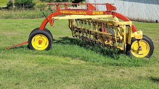 New Holland Rake Teeth Replacement [upl. by Mallorie]