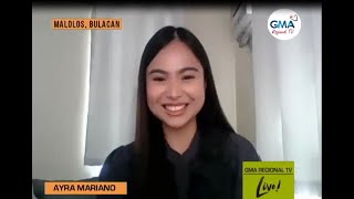 GMA Regional TV Live Giunsa ni Kapuso ActressSinger Ayra Mariano nga Productive ang Quarantine [upl. by Krock]