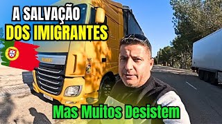 O TRANSPORTE É A SALVAÇÃO DOS IMIGRANTES EM PORTUGAL MAS MUITOS DESISTEM [upl. by Auehsoj]