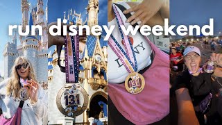 My FULL RunDisney Experience  Running the WDW Half Marathon 2024 [upl. by Earvin]