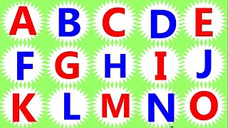 A B C D E F G H I J K L M N O P Q R S T U V W X Y Z Alphabet letters Learning Part1 [upl. by Cleveland]