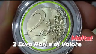 MONETE da 2 Euro Rare MALTA [upl. by Nibur114]