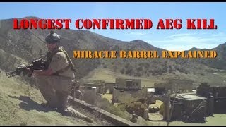 Longest Confirmed AEG Kill and Miracle Barrel Explained [upl. by Erma134]