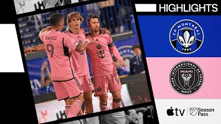 CF Montréal vs Inter Miami CF  Full Match Highlights  May 11 2024 [upl. by Ryun]