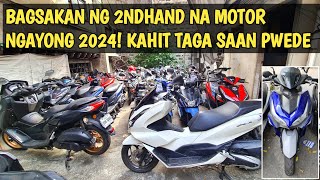 Bagsakan ng Secondhand na Motor Ngayong 2024 May Nmax Aerox at Pcx at Marami pang iba [upl. by Zurciram]