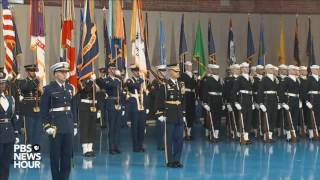 Watch full military farewell to President Obama [upl. by Ahsad]