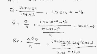 Volumetric Flow Rate for Laminar Pipe Flow [upl. by Eesdnil369]