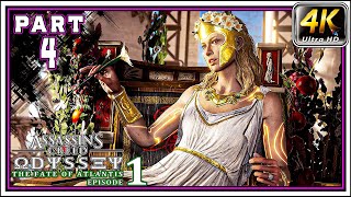 AC ODYSSEY THE FATE OF ATLANTIS EPISODE 1 Full Gameplay PART 4  Fields Of Elysium 4K 60FPS [upl. by Sauncho]