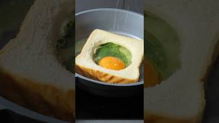 Spinach and egg breakfast Toast shorts food [upl. by Oca]