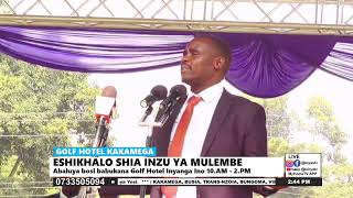 ESHIKHALO SHIA INZU YA MULEMBE  Golf Hotel Kakamega Luyaatv Live [upl. by Annayar]