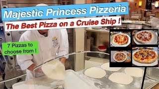 Best Pizza on Cruise Ship  Majestic Princess Mouthwatering Italian Flavours [upl. by Kared]