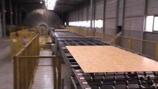 How Its Made  OSB Wood Panels in Genk Belgium [upl. by Ecnadnak995]