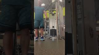 How To Properly Perform A Single Arm Overhand Tricep Pushdown fitness personaltrainer [upl. by Ashok]