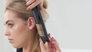 Locken mit dem Styler amp Akzente mit dem Crimper ghd HaarTutorial [upl. by Kerrill]