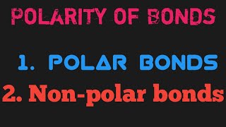 polarity of bonds class 11polarity of bonds in hindi jotsainieducation polarity [upl. by Ahseiym183]